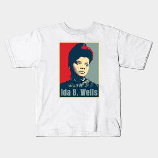 Ida B Wells Kids T-Shirt